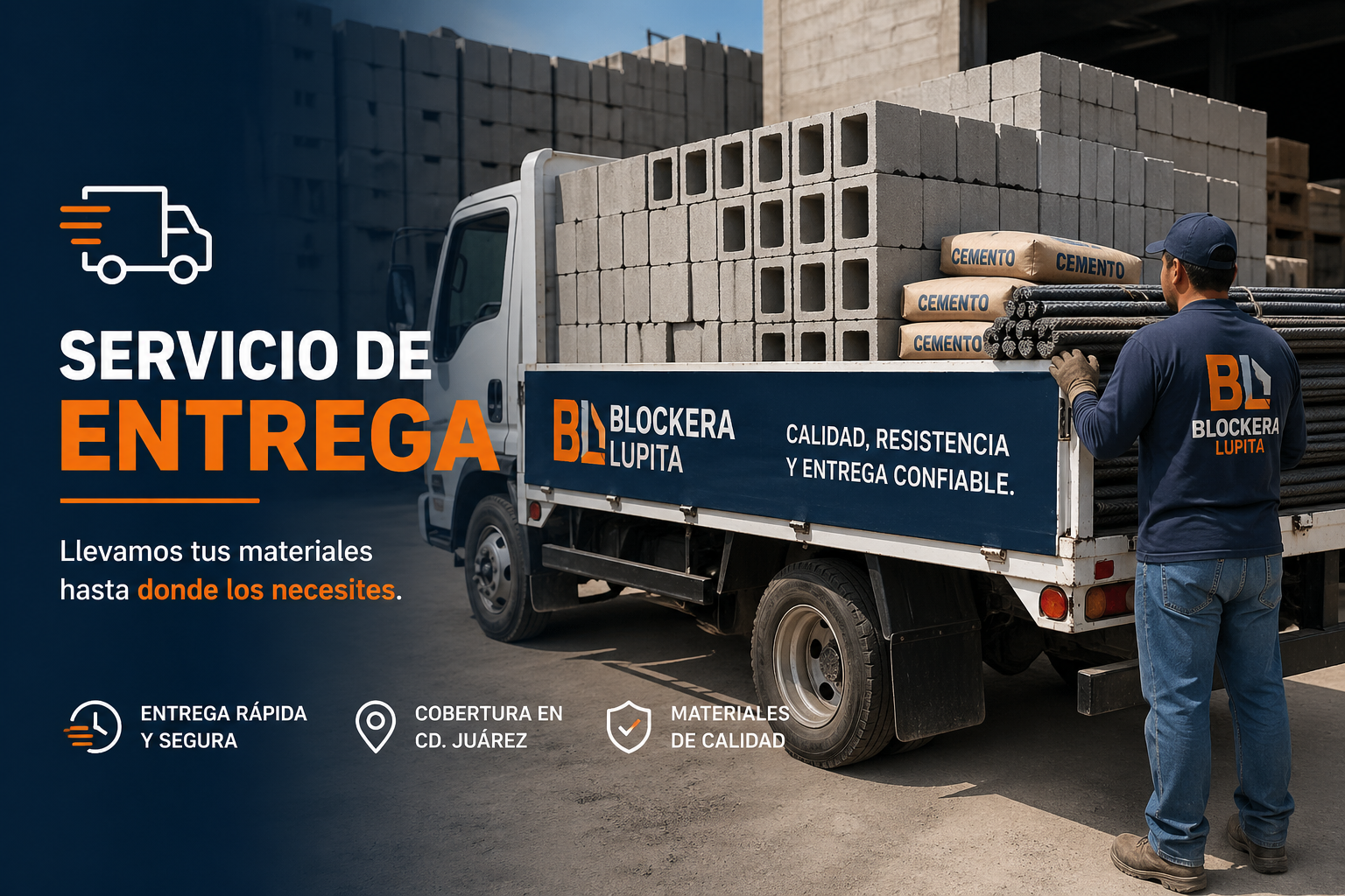Servicio de entrega Blockera Lupita
